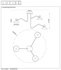 Подвесная люстра Lucide Pepijn 05128/03/30