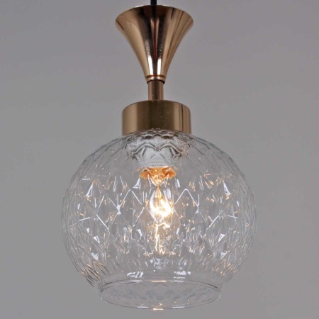 Подвесной светильник Reluce 10080-0.9-03 BK+FG