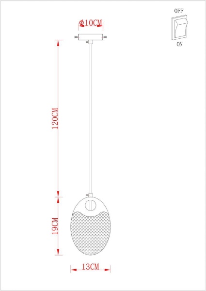 Подвесной светодиодный светильник Arte Lamp Vitoria A2095SP-1GO
