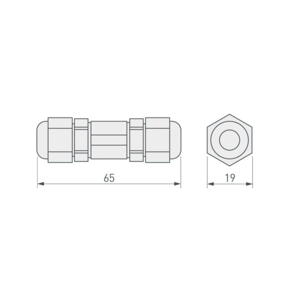 Коннектор Arlight KLW-2 016900