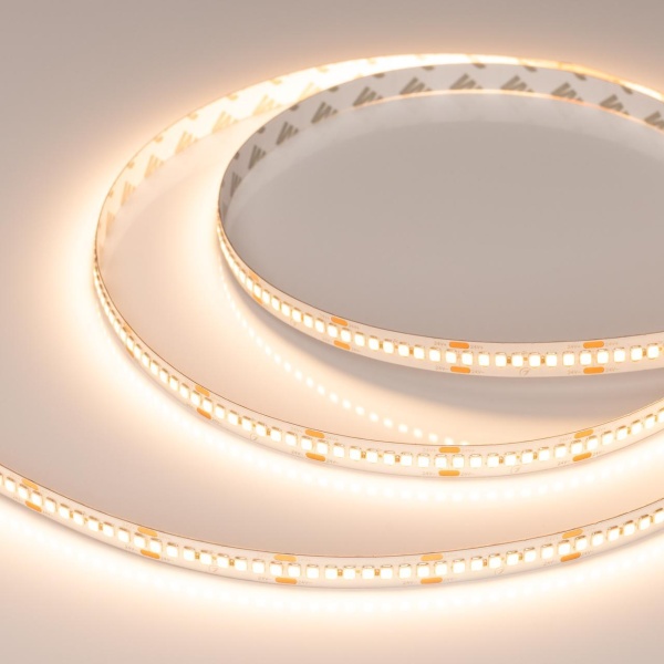 Светодиодная лента RT-A240-10mm 24V Warm2400 (22 W/m, IP20, 2835, 5m) Arlight 055992