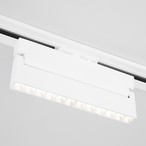 Трековый светодиодный светильник Elektrostandard Garda 85018/01 белый a057443