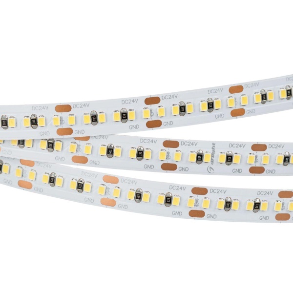 Светодиодная лента Arlight 8W/m 300Led/m 2216SMD холодный белый 5M MICROLED-M300-8mm 24V Cool 8K 028617(2)