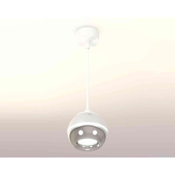 Комплект подвесного светильника Ambrella light Techno Spot XP1104001 PSL/SWH серебро полированное/белый песок (A2301, C1104, N7012)