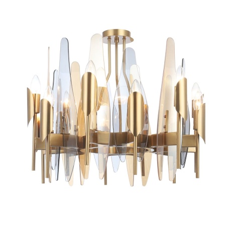 Подвесная люстра Crystal Lux Casa SP-PL12 Brass