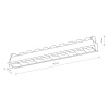 Встраиваемый светильник Nowodvorski Midi Led Black 10063