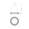 Подвесной светодиодный светильник Bogates Cliff 90373/1