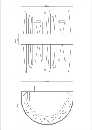 Настенный светодиодный светильник Moderli Emanuel V9081-WL