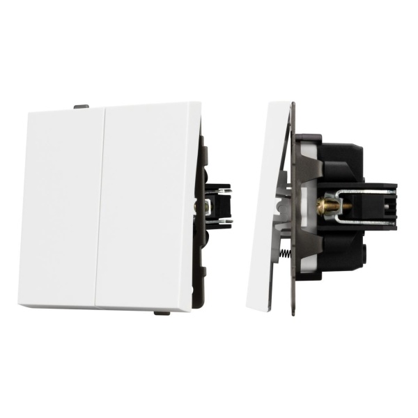 Механизм выключателя управления шторами SWT-TENDO-MKR2-PL-WH (230V, 10A) Arlight 054138