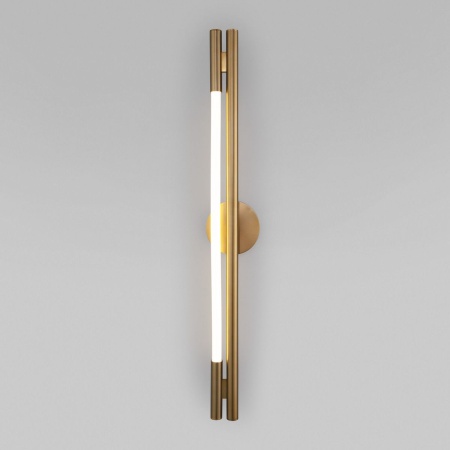 Настенный светодиодный светильник Eurosvet Talus 50265 LED латунь