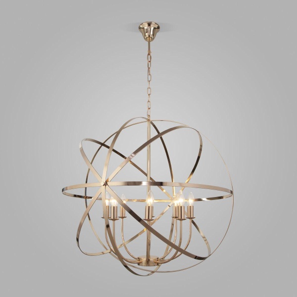 Подвесная люстра Eurosvet Santi 60139/8 золото