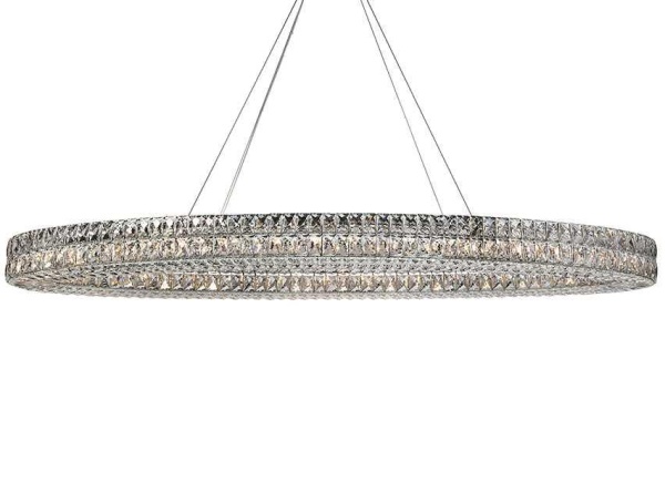 Люстра NEWPORT 8550/160 C oval chrome