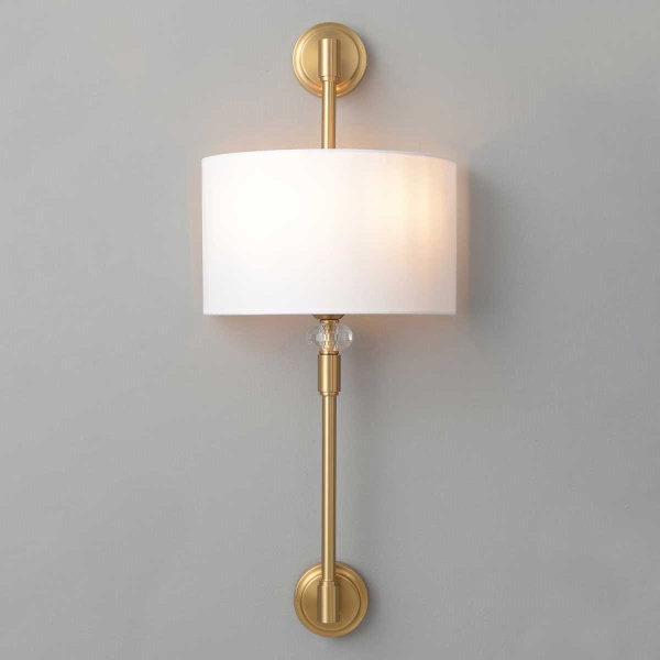 Бра Crystal Lux VINTAGE AP2 BRASS