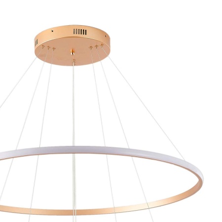 Подвесная светодиодная люстра Zortes RINGOLIGHT ZRS.33320.75C