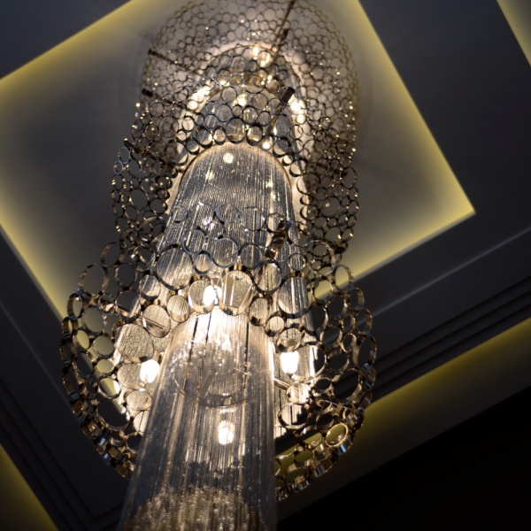 Подвесная люстра Crystal Lux Fashion SP24 D800 H3400