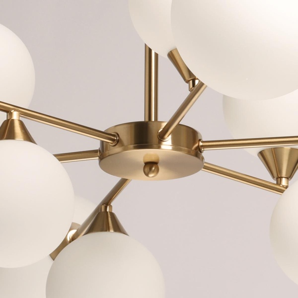 Подвесная люстра De Markt Оливия 306015612