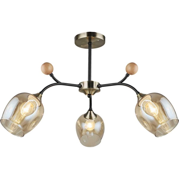 Потолочный светильник Reluce 02009-0.3-03 AB+BK