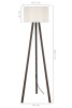 Торшер Toplight Posy TL1617S-01WG