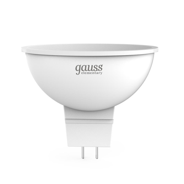 Лампа светодиодная Gauss GU5.3 7W 6500K матовая 13537