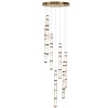 Каскадная люстра Odeon Light Collier L-Vision 5455/210L