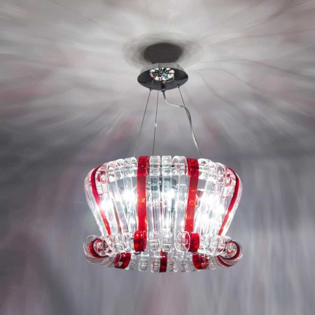 Подвесная люстра Citilux Volution Rosso EL326P09.2