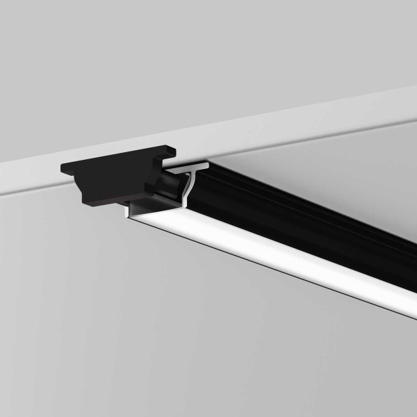 Алюминиевый профиль накладной 11x3,5 с вертикальным изгибом ALM-1103-B-2M Maytoni Led Strip 631018
