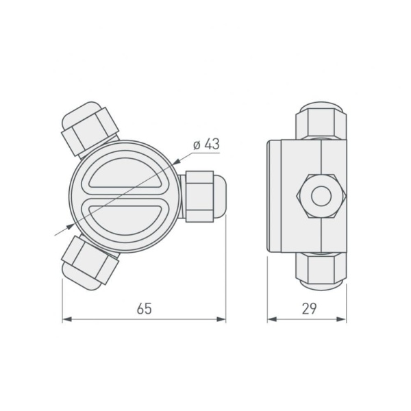 Разветвитель Arlight KLW-3 016901