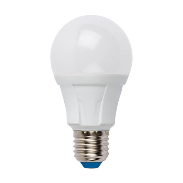 Лампа светодиодная диммируемая Uniel E27 12W 3000K матовая LED-A60 12W/3000K/E27/FR/DIM PLP01WH UL-00004290