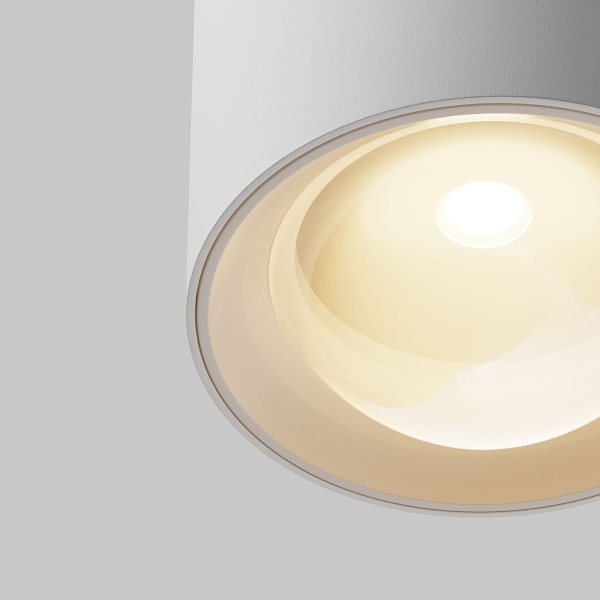 Потолочный светодиодный светильник Maytoni Technical Ceiling Lens C217CL-15W3K-W