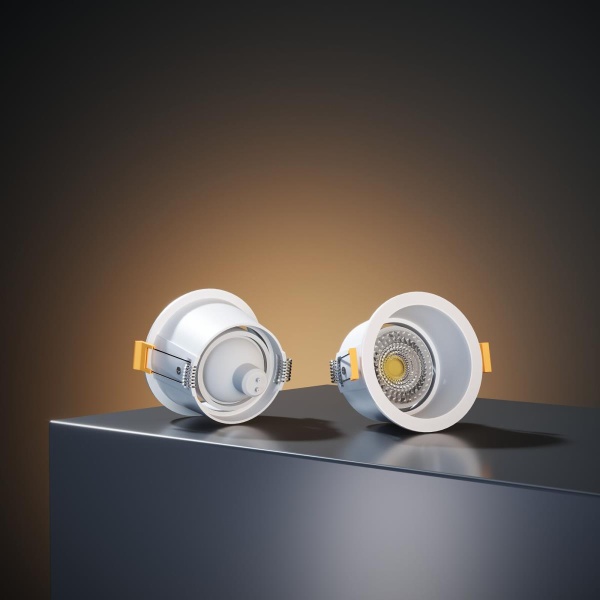 Встраиваемый светильник Elektrostandard Hide 25008/01 GU10 белый a064262