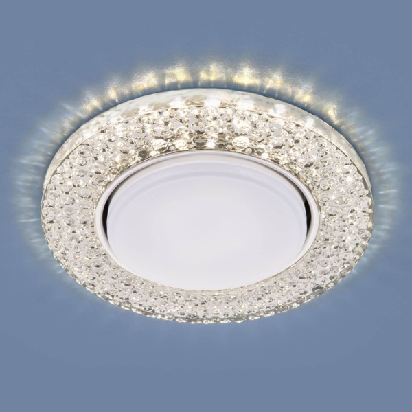 Встраиваемый светильник Elektrostandard 3029 GX53 CL прозрачный a045483