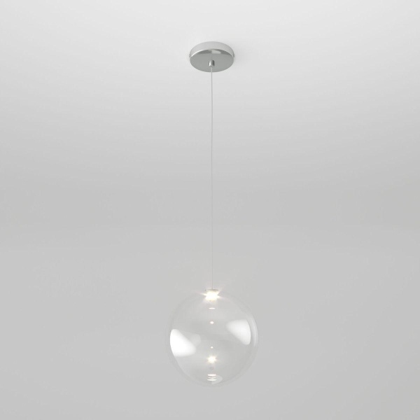 Подвесной светодиодный светильник Eurosvet Wonder 50230/1 Led прозрачный