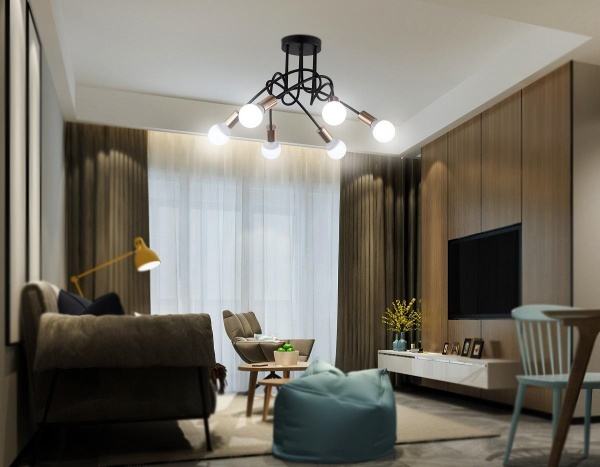 Потолочная люстра Ambrella light Traditional Loft TR80419