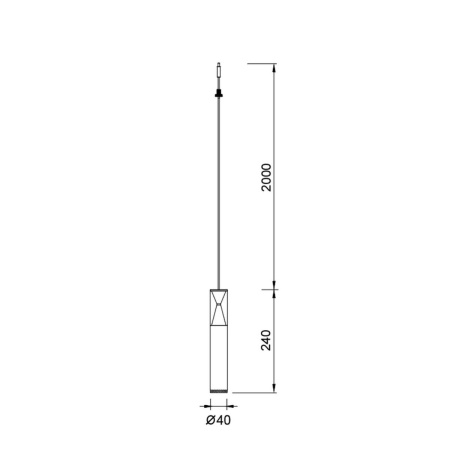 Подвесной модульный светильник без основания Mantra Spark 9323