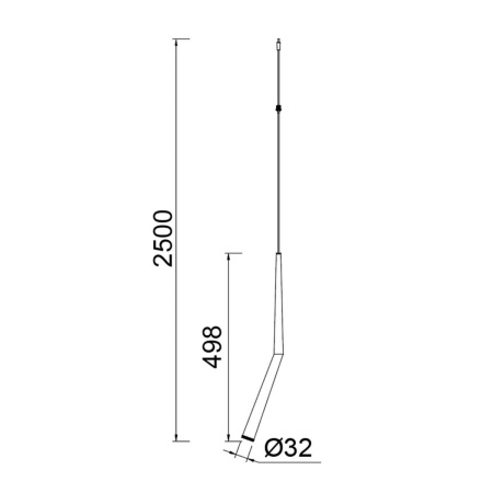 Подвесная люстра Mantra Boomerang 9392+9245 (14L)