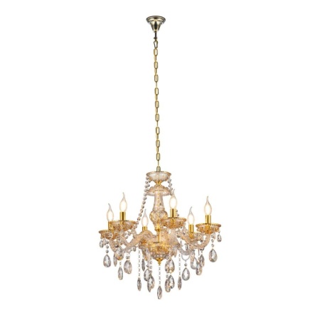 Подвесная люстра Lumina Deco Eliza LDP 7025-6 GD