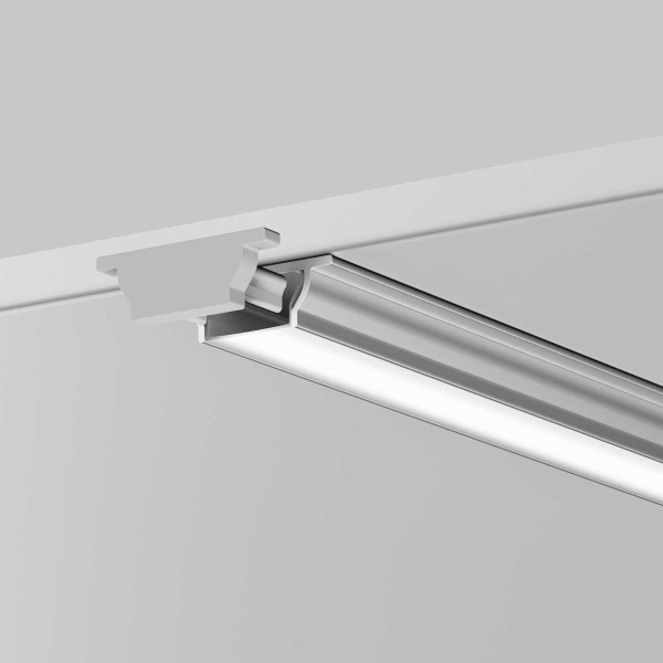 Алюминиевый профиль накладной 11x3,5 с вертикальным изгибом ALM-1103-S-2M Maytoni Led Strip 631017