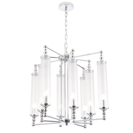 Подвесная люстра Crystal Lux Tomas SP8 D650 Chrome