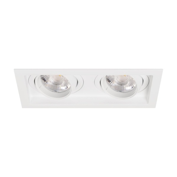 Светильник MS-VORTEX-BUILT-S170x90-2x12W Warm3000 (WH-WH, 20 deg, 230V) Arlight 057760