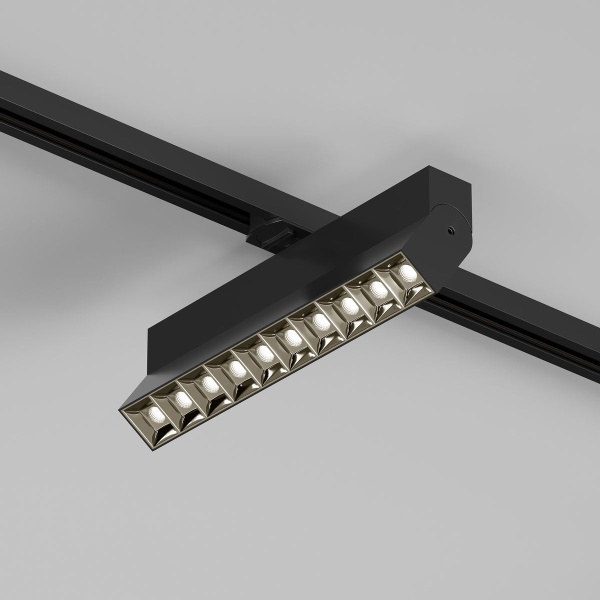 Трековый светодиодный светильник Denkirs Edder DK6636-BK