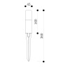 Ландшафтный светильник Maytoni Outdoor O416FL-L3B3K