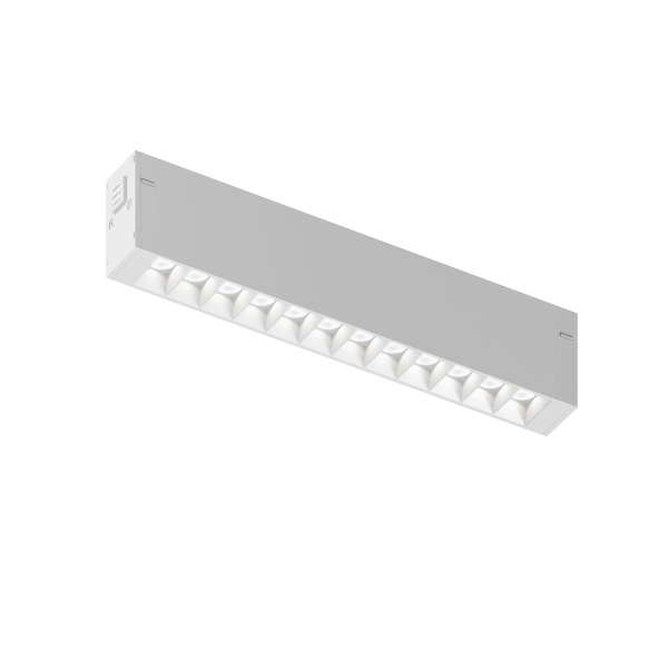 Трековый светодиодный светильник Denkirs Simple Grill DK8201-WH