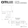 Бра Citilux Dekart CL704480