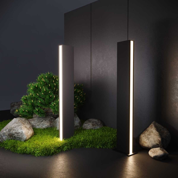 Уличный светодиодный светильник Elektrostandard 1538 Techno Led черный a053316