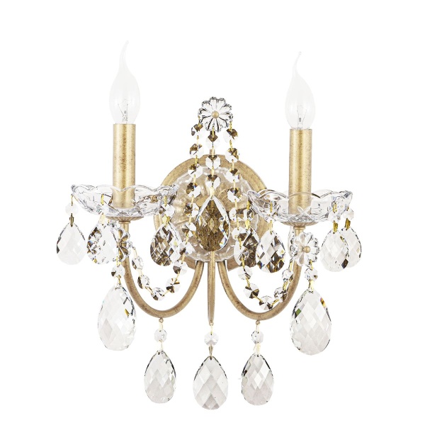 Бра Crystal Lux Odelis AP2 Gold