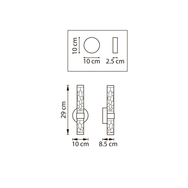 Бра Lightstar Acrile 737662