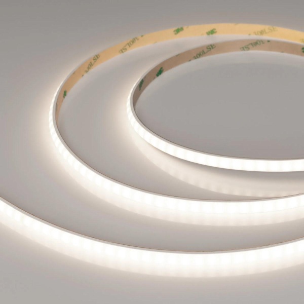 Светодиодная лента герметичная Arlight 10W/m 160LED/m 2835SMD дневной белый 5M RTW-PW-A160-8mm 24V 038649