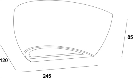Настенный светильник Deko-Light Netito 341179