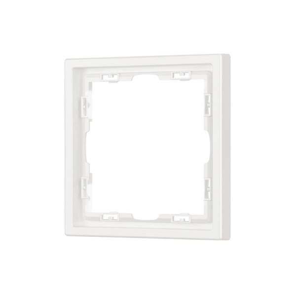 Рамка пластиковая Arlight FRM-NOBE-SFPL-1-WH 054211