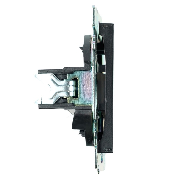 Розетка компьютерная RJ-45 Stekker Катрин черный GLS00-7107-05 39613